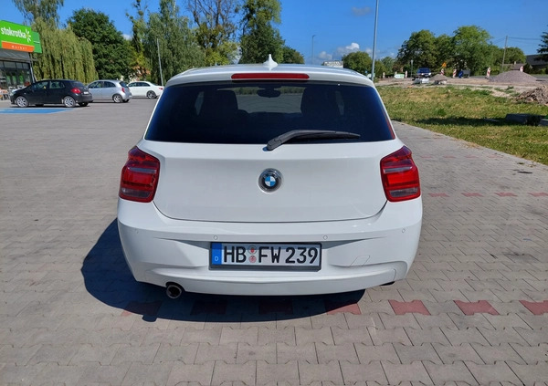 BMW Seria 1 cena 31700 przebieg: 190000, rok produkcji 2013 z Nowogard małe 79